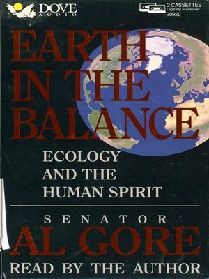 cover image of Earth in the Balance